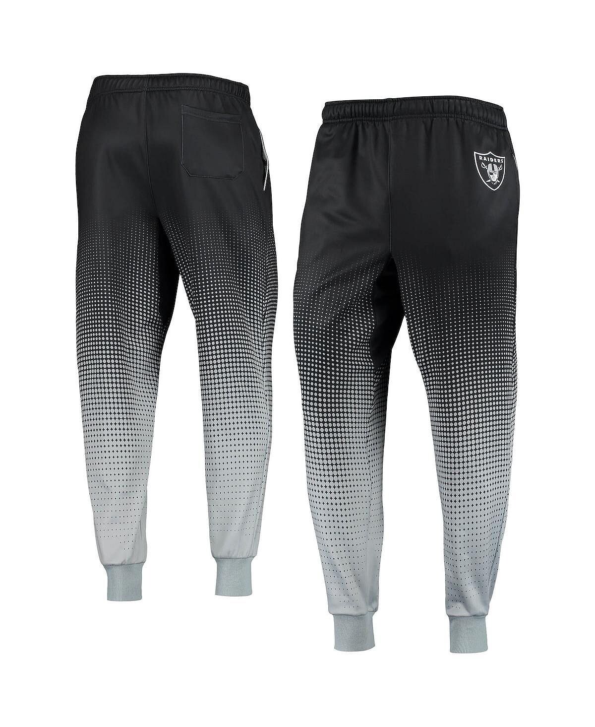 Мужские черные брюки-джоггеры las vegas raiders gradient jogger FOCO, черный