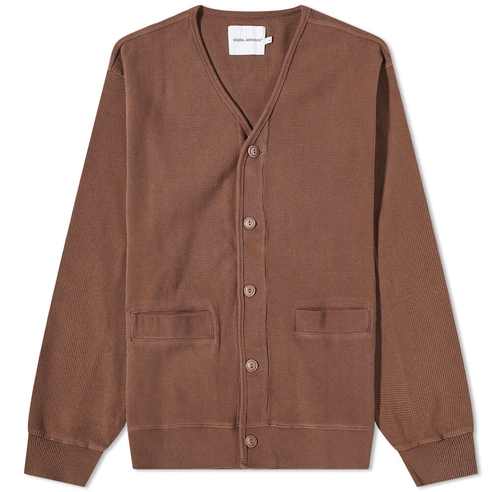 

Джемпер General Admission Thermal Cardigan, Коричневый