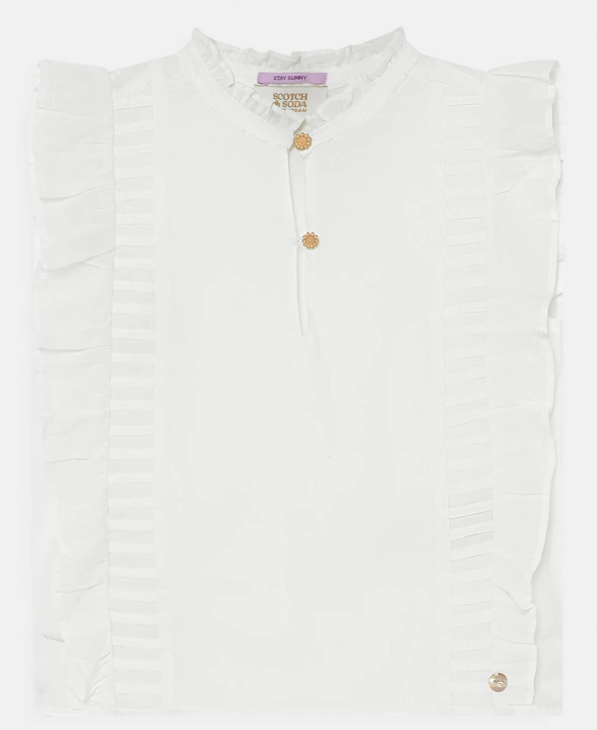 

Блузка Scotch & Soda Sleeveless Lightweight, белый