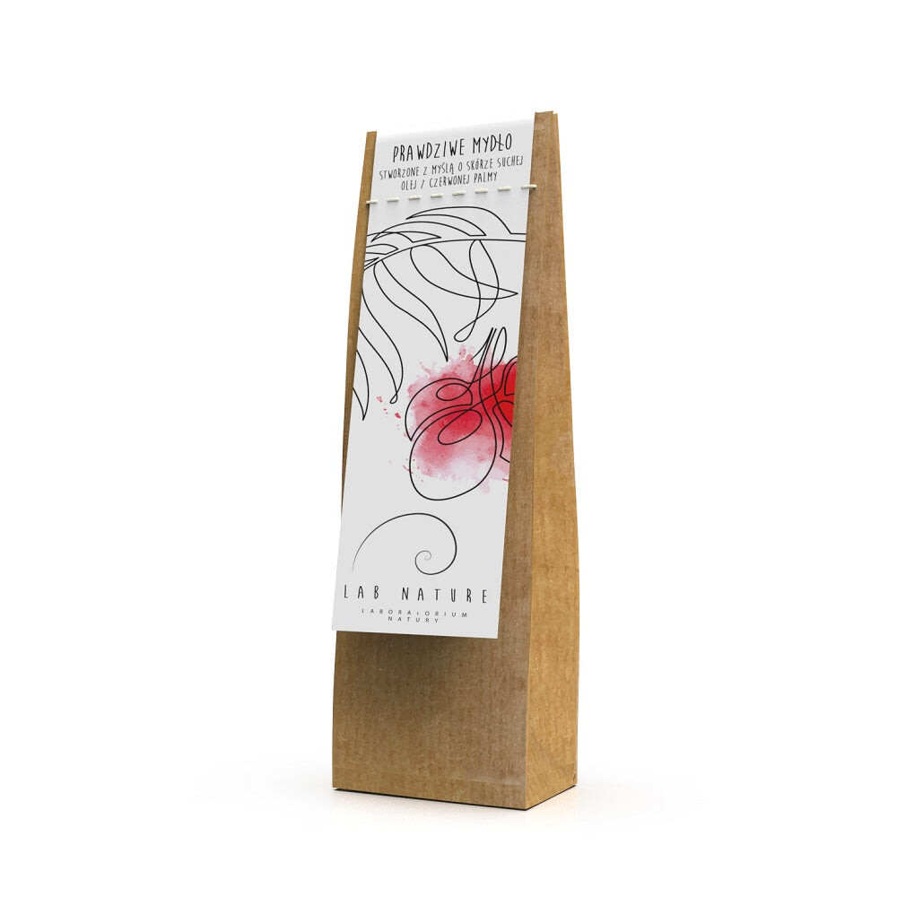 

LAB NATURE Настоящее мыло для сухой кожи Красное пальмовое масло 120г