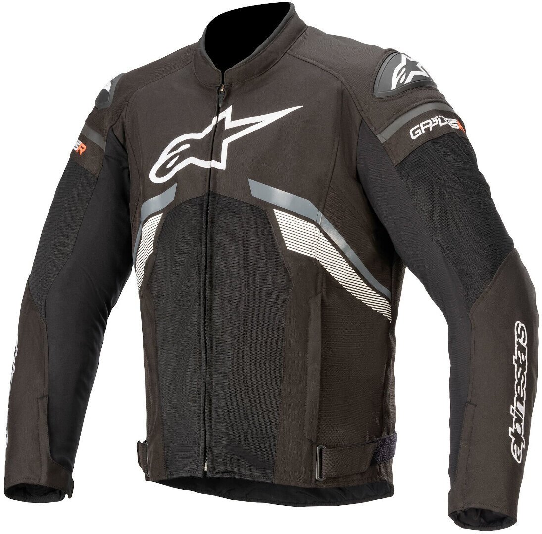 

Мотоциклетная текстильная куртка Alpinestars T-GP Plus V3 Air, черный/белый/серый