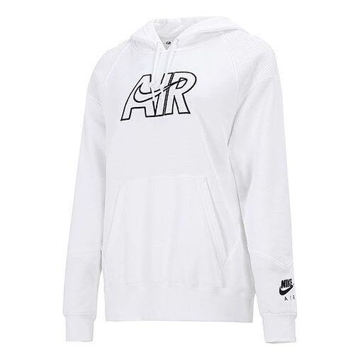

Толстовка Nike As W Nsw Air Flc Casual Sports Pullover White, Белый