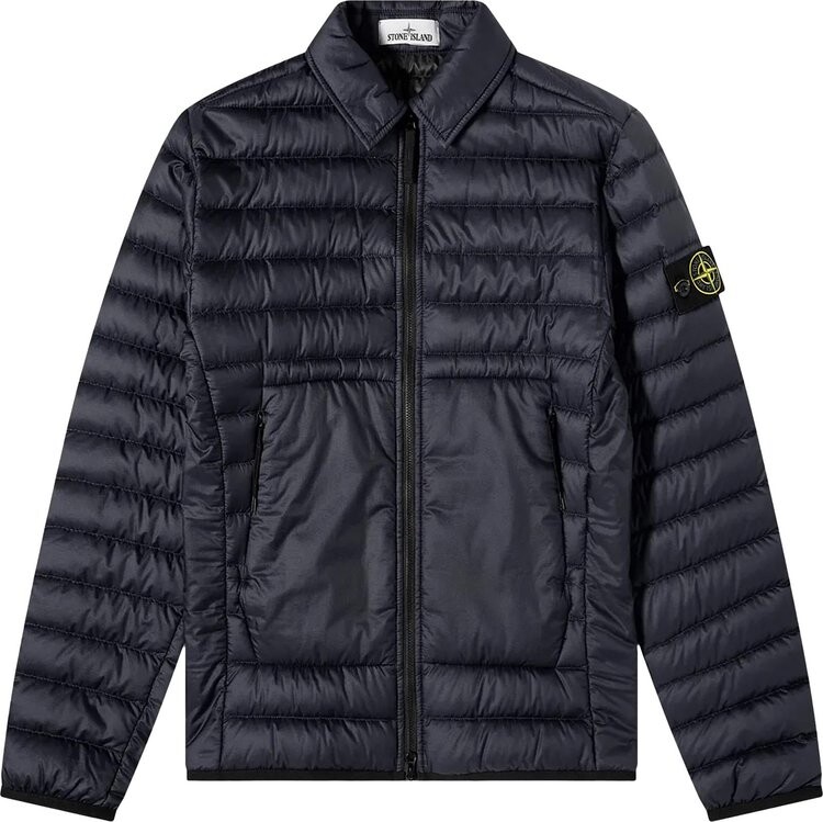 

Куртка Stone Island Real Down Jacket 'Navy', синий