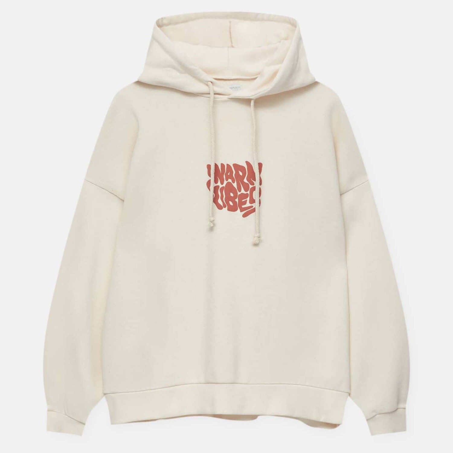 

Худи Pull&Bear Warm Vibes, бежевый