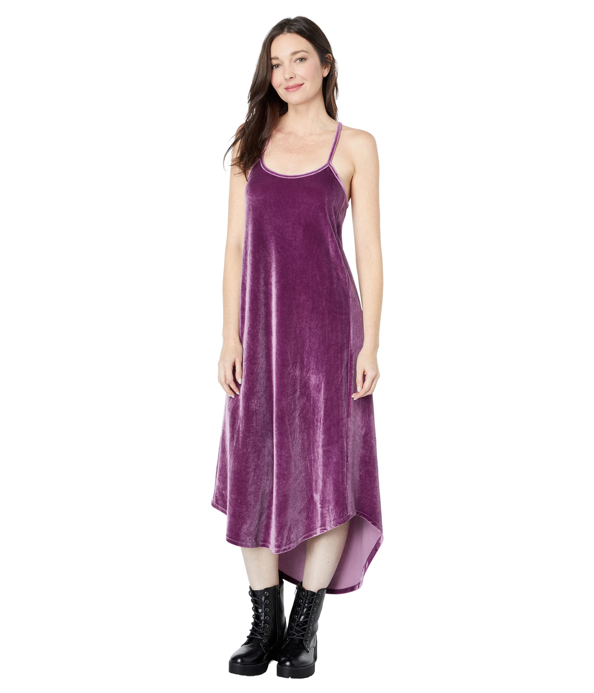 Платье Chaser, Stretch Velvet Midi Dress цена и фото
