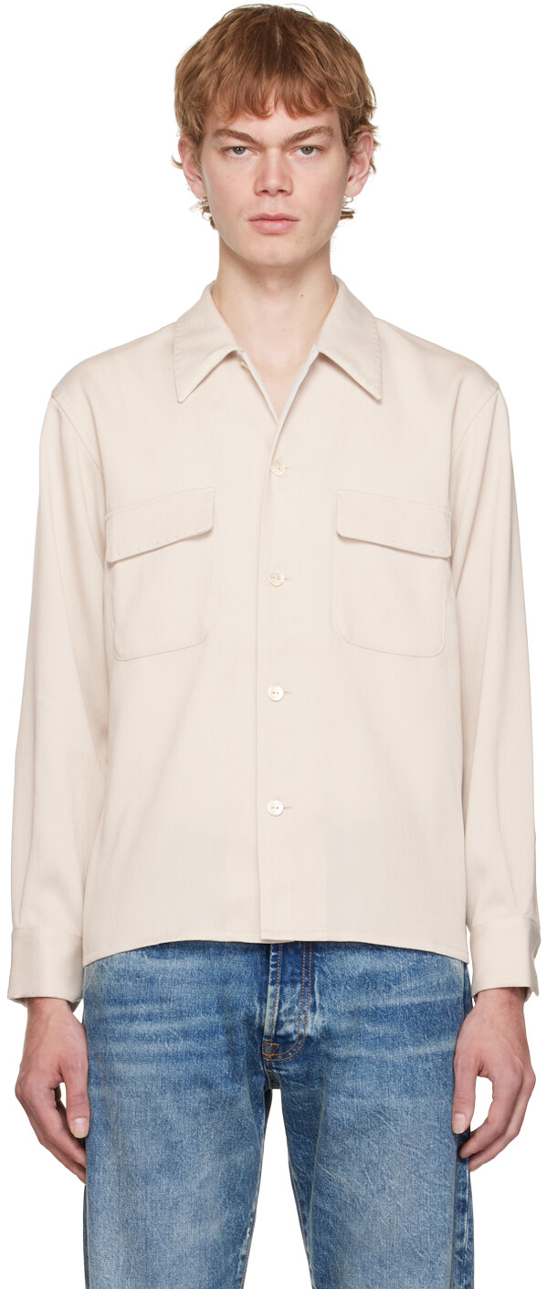 

Рубашка SSENSE Exclusive Off-White Boulevard Second/Layer