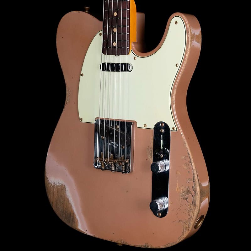 

Fender Custom Shop 1963 Telecaster Heavy Relic Dirty Shell Розовый Custom Shop 1963 Telecaster Heavy Relic Dirty Shell Pink