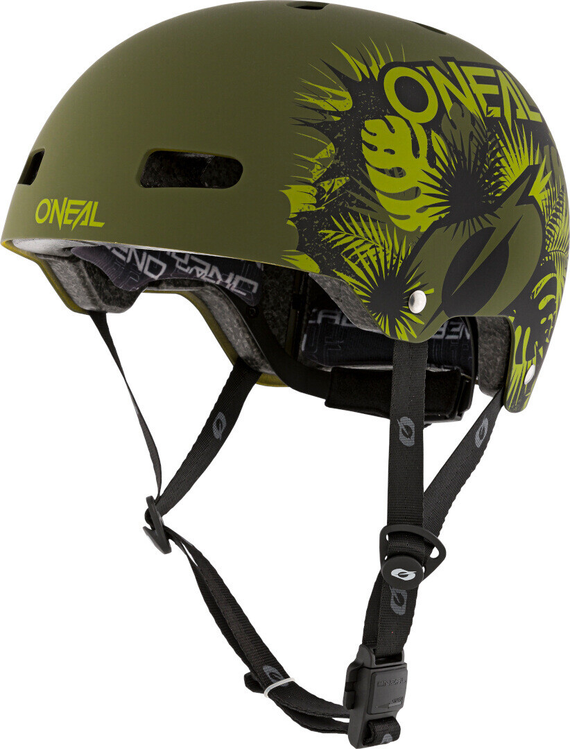 

Шлем Oneal Dirt Lid ZF Plant велосипедный, зеленый/черный