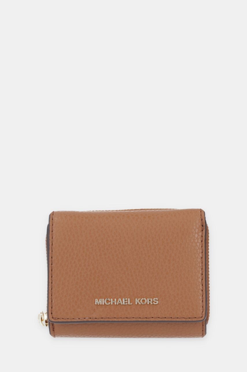 

Кожаный кошелек MICHAEL Michael Kors, коричневый