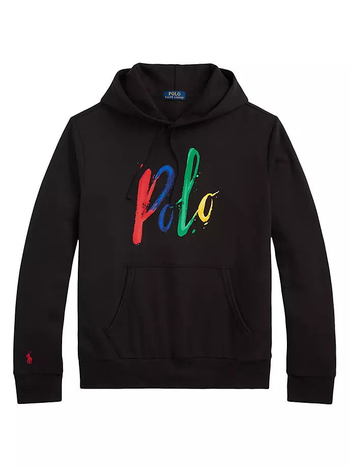 

Флисовая толстовка с графическим логотипом Polo Ralph Lauren, черный