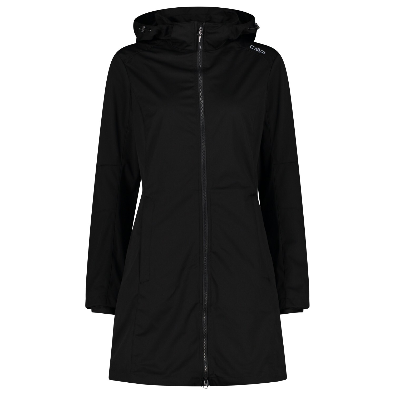 Куртка из софтшелла Cmp Women's Parka Zip Hood, цвет Nero