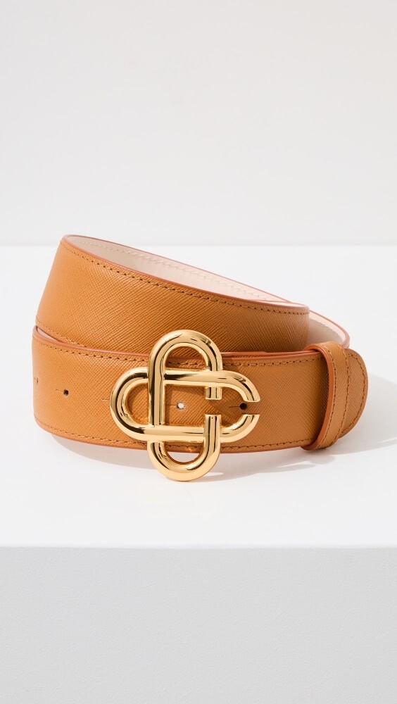 

Ремень Casablanca CC Logo Buckle, загар