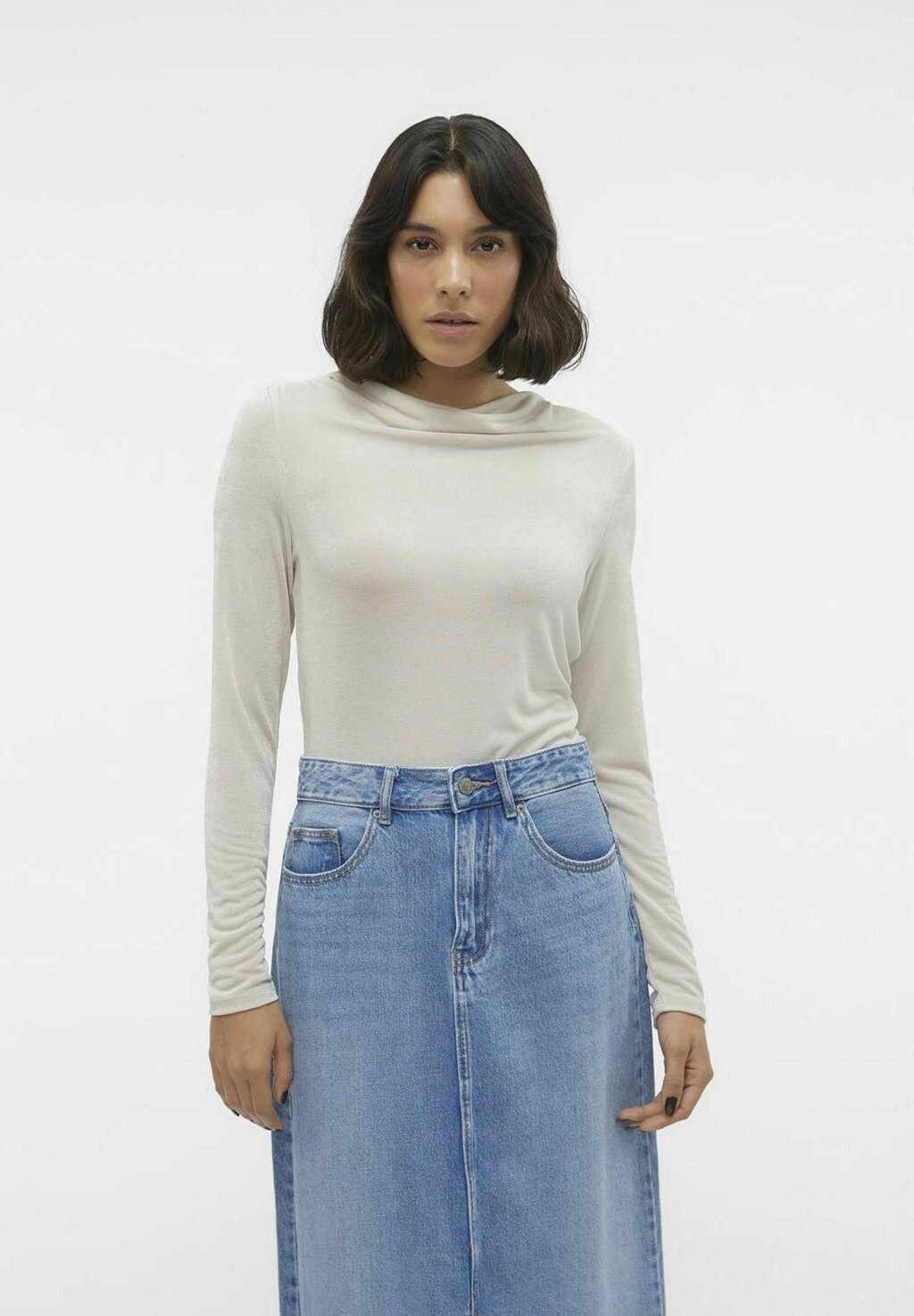 

Топ с длинными рукавами VMNARA Vero Moda, поджаренный