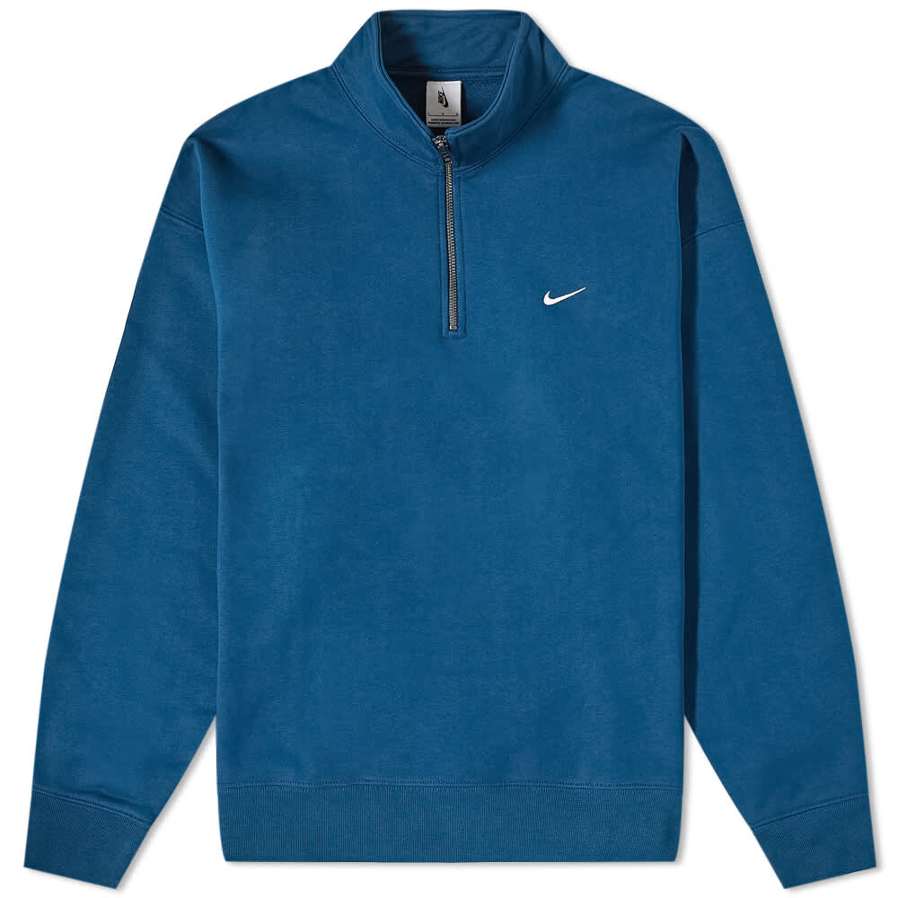 

Толстовка Nike NRG Quarter-Zip, синий