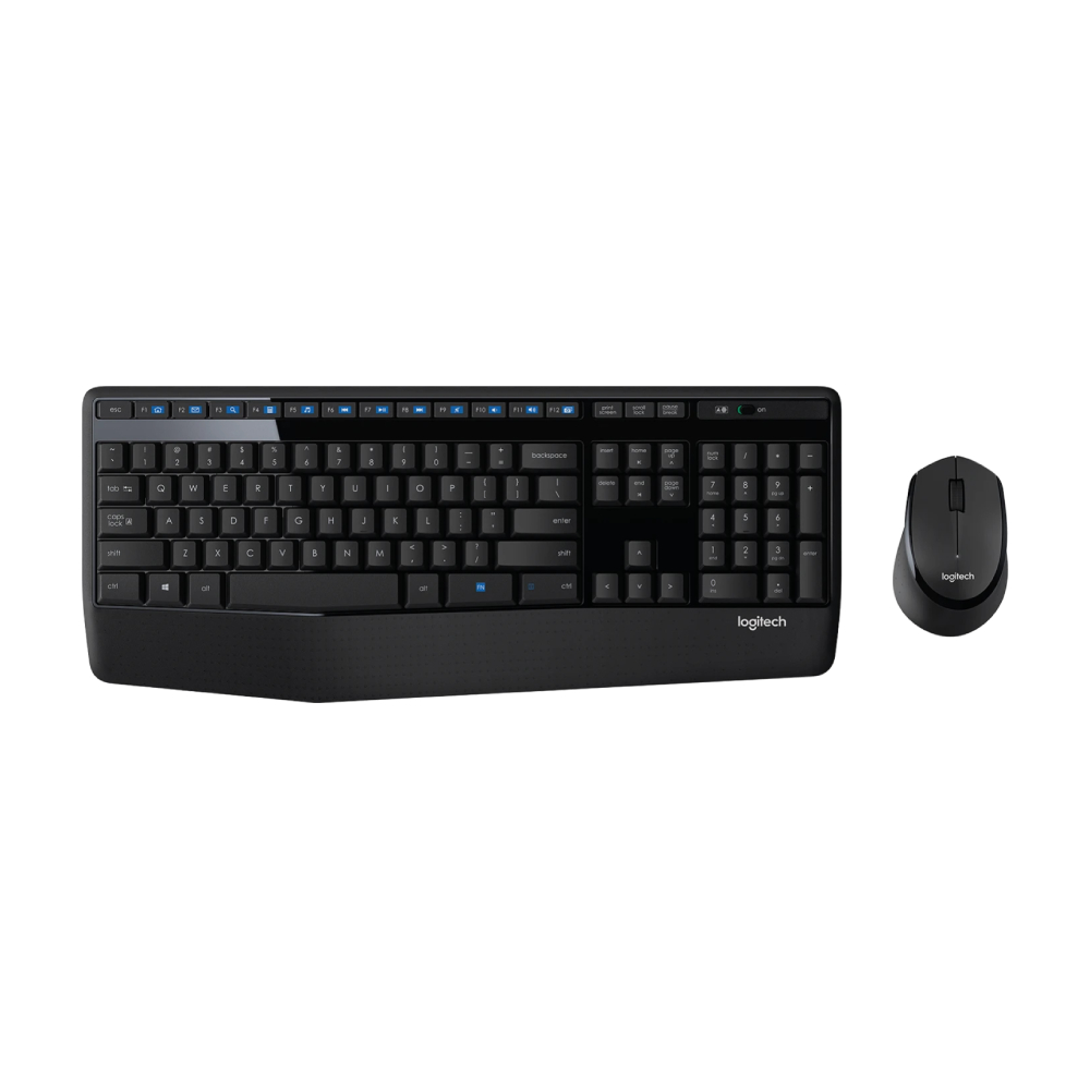 Комплект периферии Logitech MK345 (клавиатура + мышь), черный цена и фото