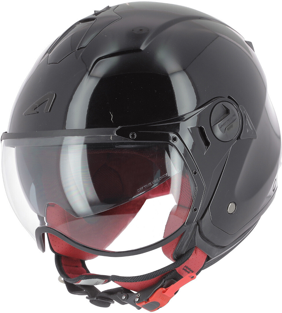 

Шлем Astone Minijet Sport Monocolor, черный