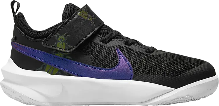 

Кроссовки Nike Team Hustle D 10 SE PS 'Black Beetle', черный