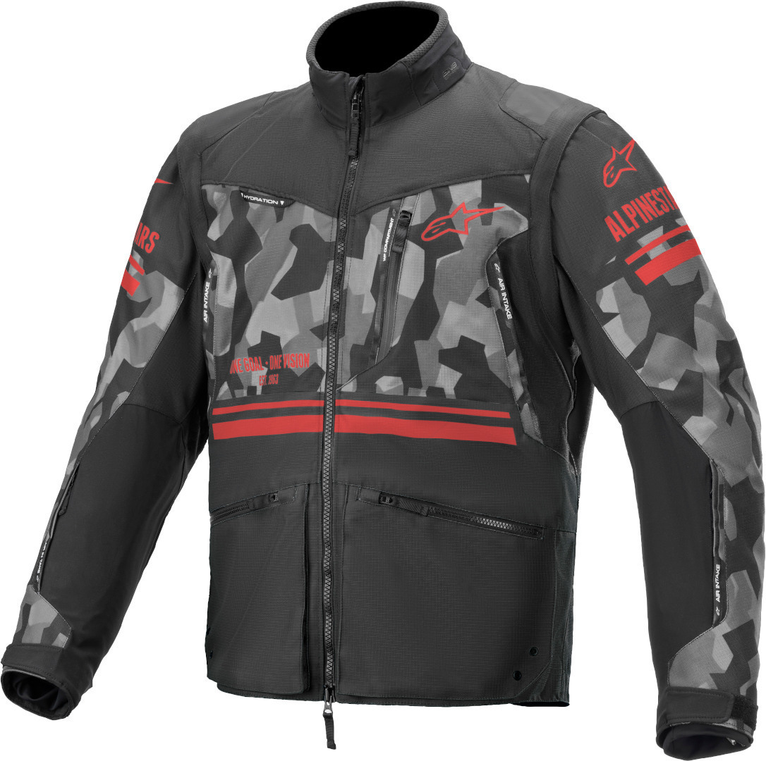 Куртка для мотокросса Alpinestars Venture R Camo, черный/камуфляжный куртка surplus regiment m65 черный камуфляжный