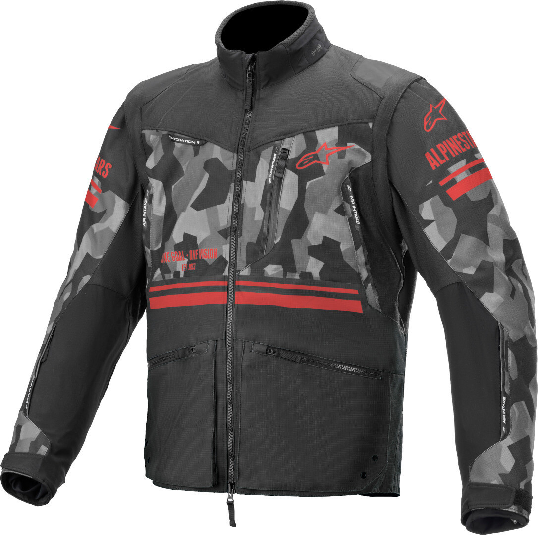

Куртка для мотокросса Alpinestars Venture R Camo, черный/камуфляжный