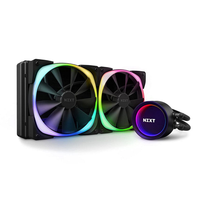 Система водяного охлаждения для процессора NZXT Kraken X63 RGB, 280mm, Gen 3, черный - фото