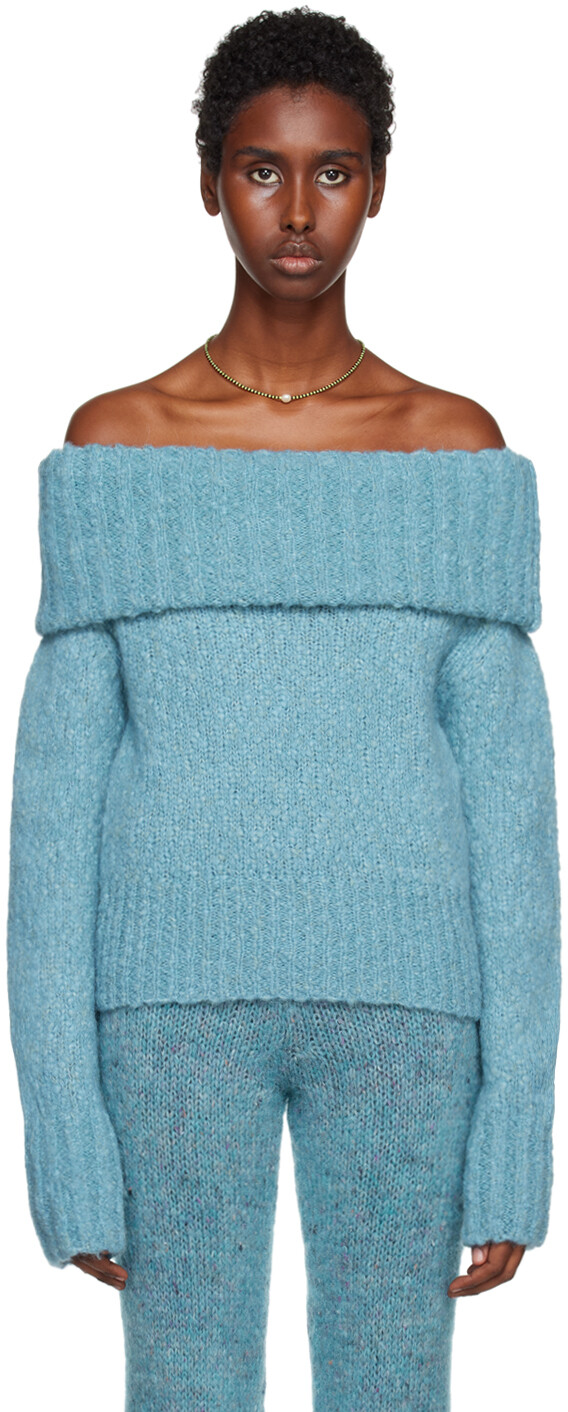 

Синий свитер Carlota Paloma Wool