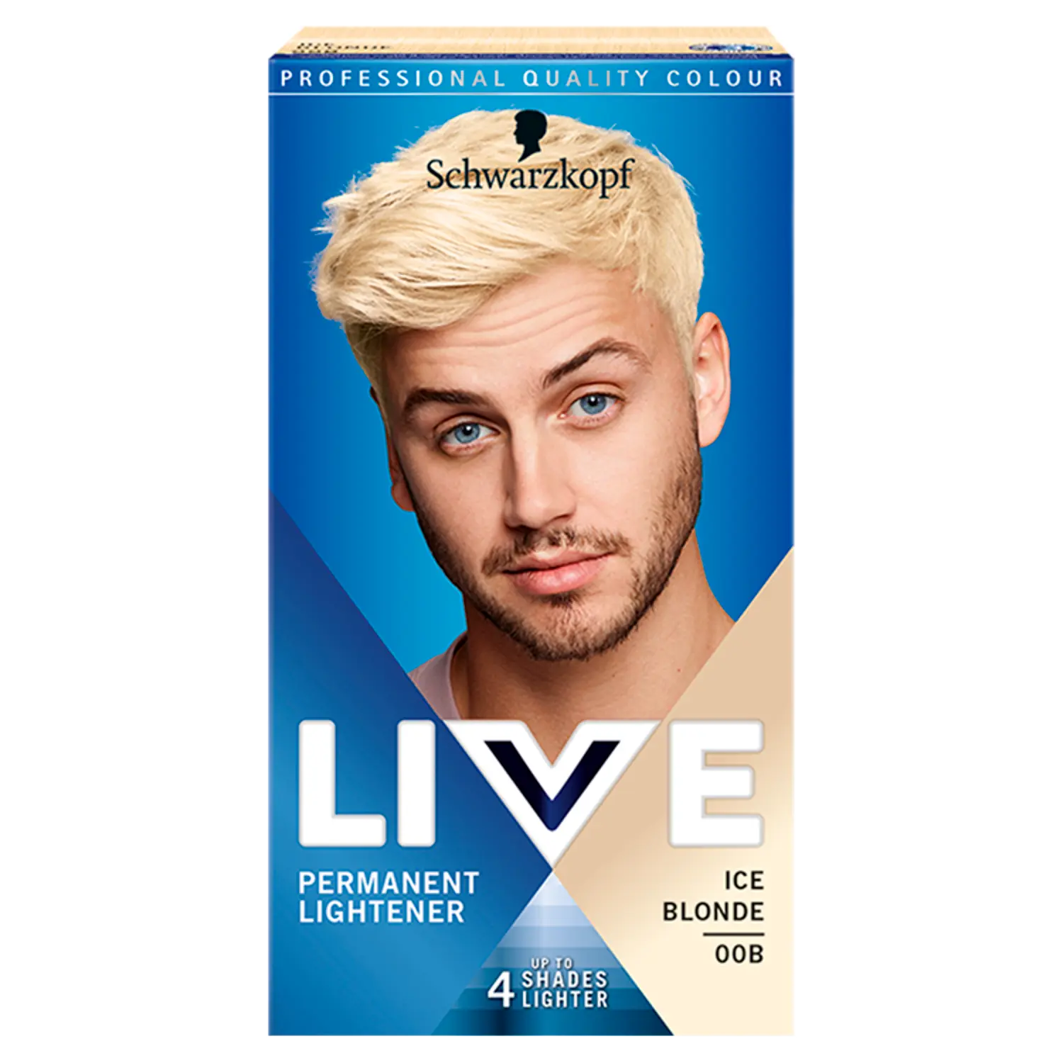 

Schwarzkopf Live осветлитель для волос 00b холодный блонд для мужчин, 1 упаковка