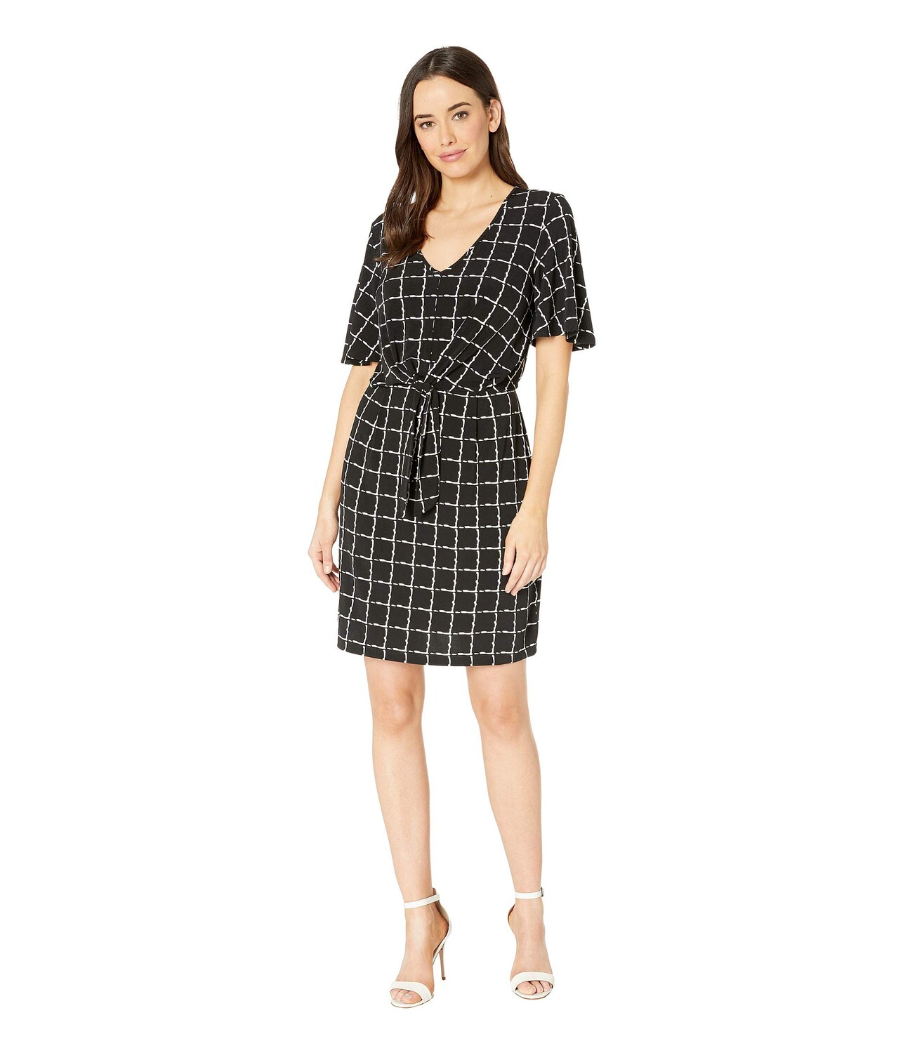 

Платье Tribal, Printed Jersey Elbow Sleeve Front Tie Dress