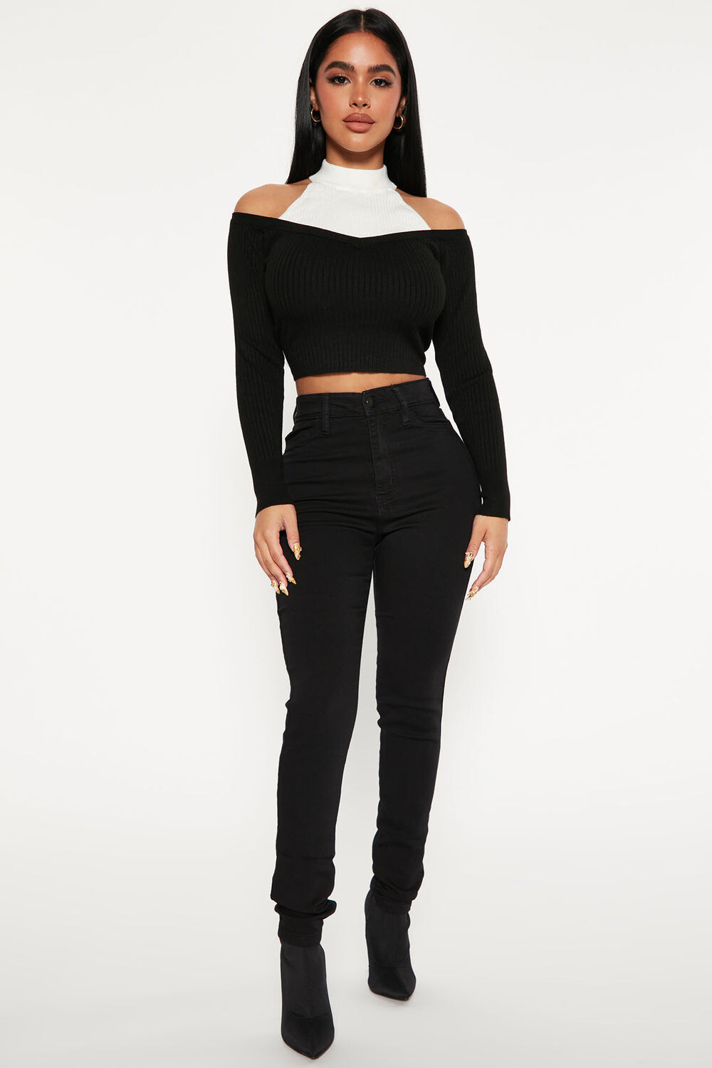 

Джинсы скинни Fashion Nova P88P, черный