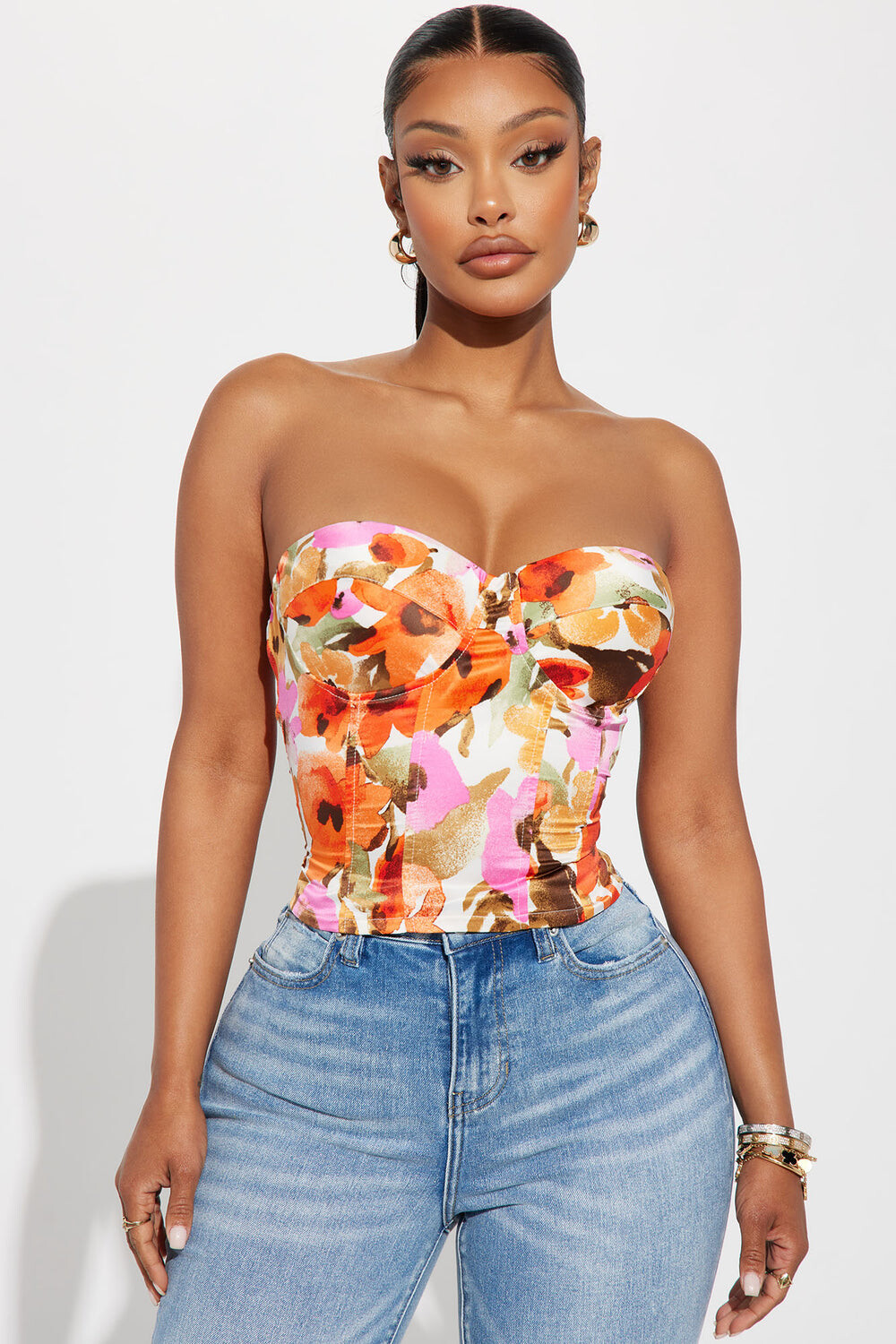 

Топ Fashion Nova T1986BTFN, разноцветный