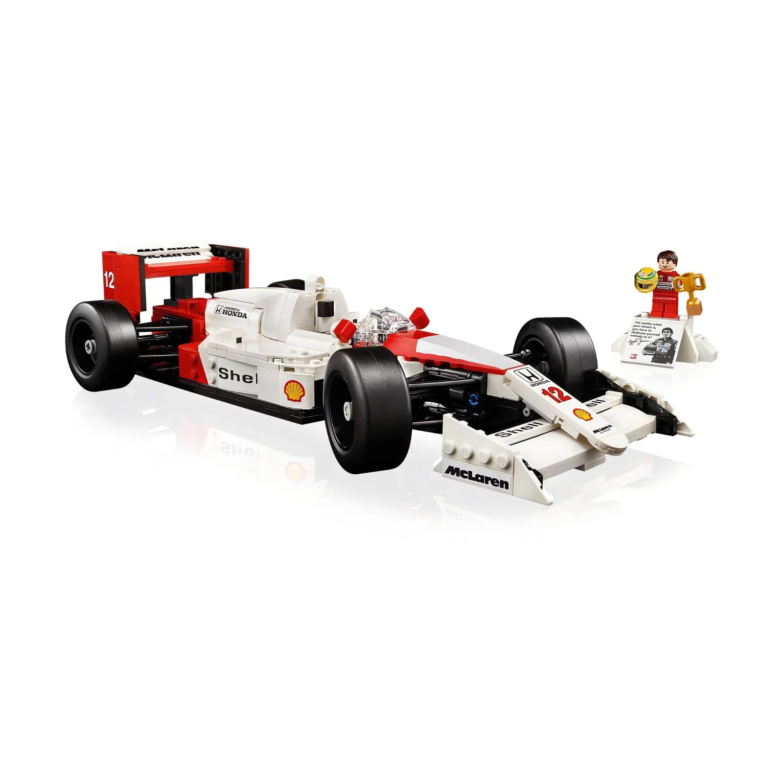 Конструктор Lego Icons McLaren MP4/4 & Ayrton Senna 10330, 693 детали –  заказать из-за границы с доставкой в «CDEK.Shopping»