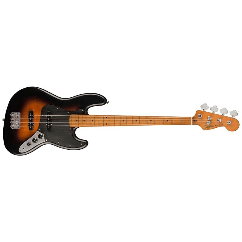 

Squier 40th Anniversary Jazz Bass, Vintage Edition, Satin Wide 2-Color Sunburst 379541502