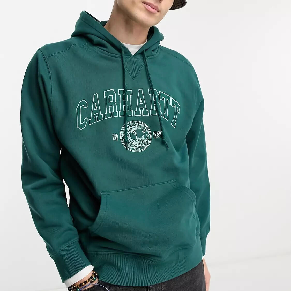 

Худи Carhartt WIP Coin, зеленый