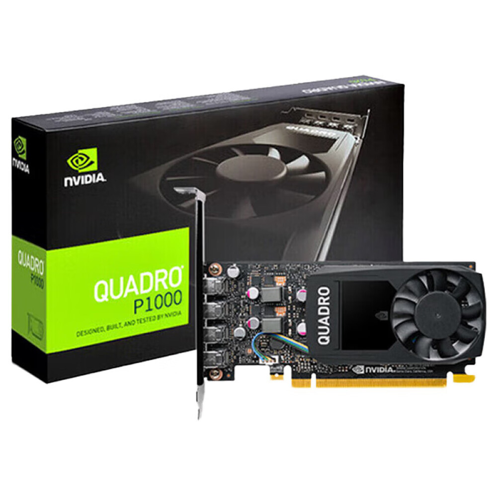 

Видеокарта графическая NVIDIA P1000 CUDA Core 640 GDDR5 4GB 128 bit