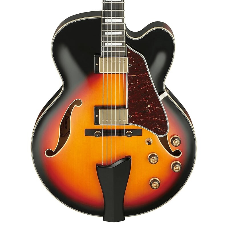 

Ibanez Artcore Expressionist AF95 Электрогитара с полым корпусом - Brown Sunburst AF95BS