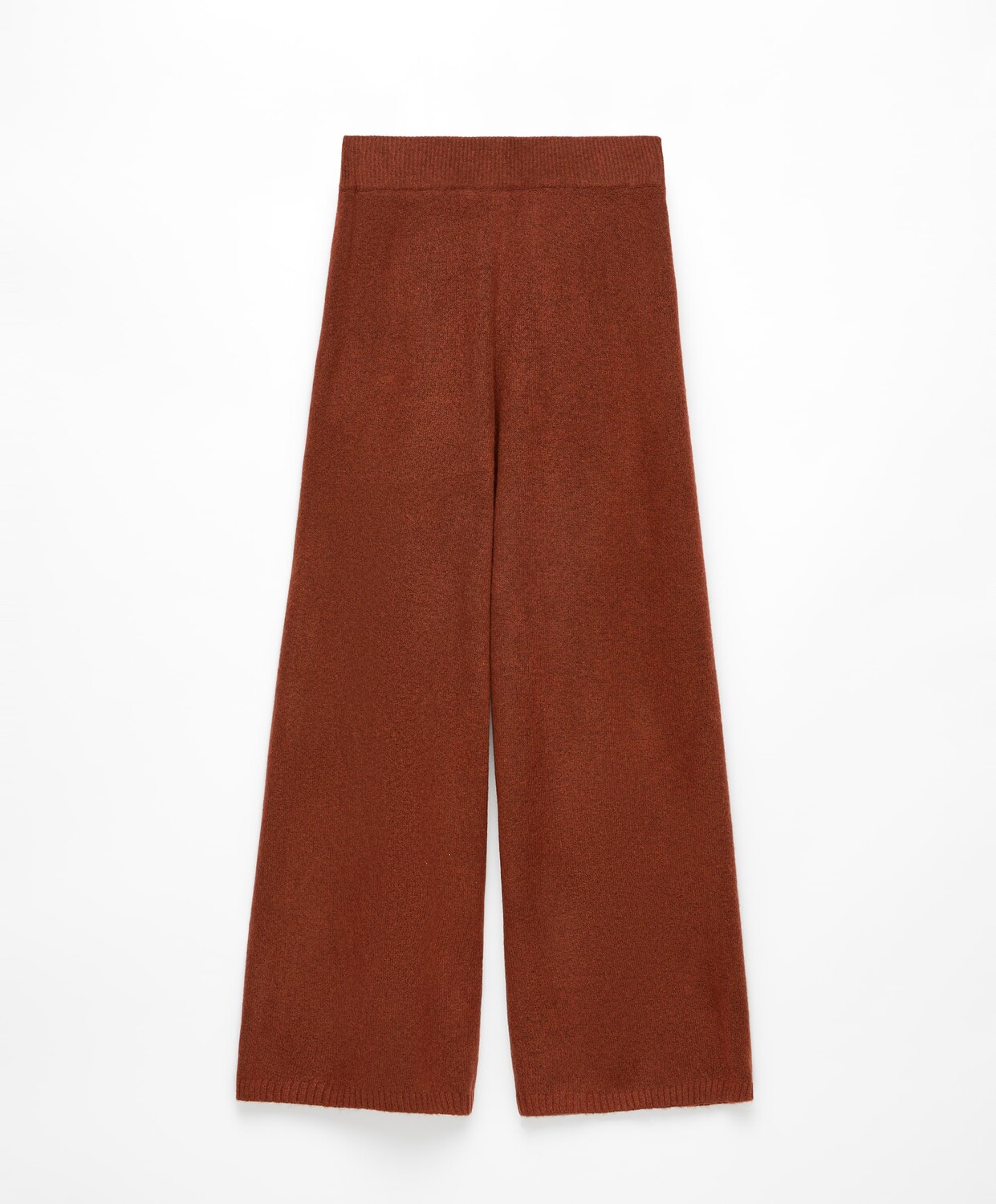 

Брюки Oysho Soft Straight, терракотовый
