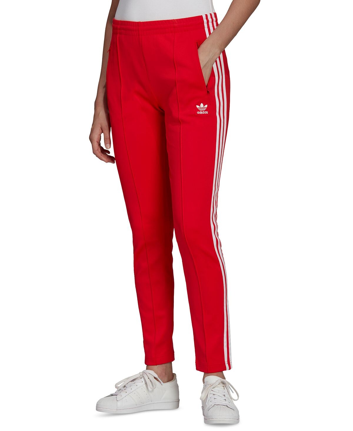 

Женские спортивные брюки superstar full length primeblue, xs-4x adidas, мульти