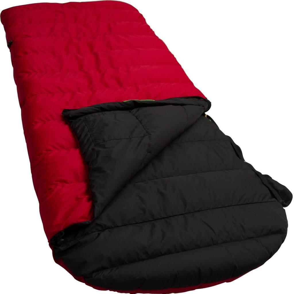 Спальный мешок Lowland Ranger Comfort с пуховым одеялом, красный цена и фото