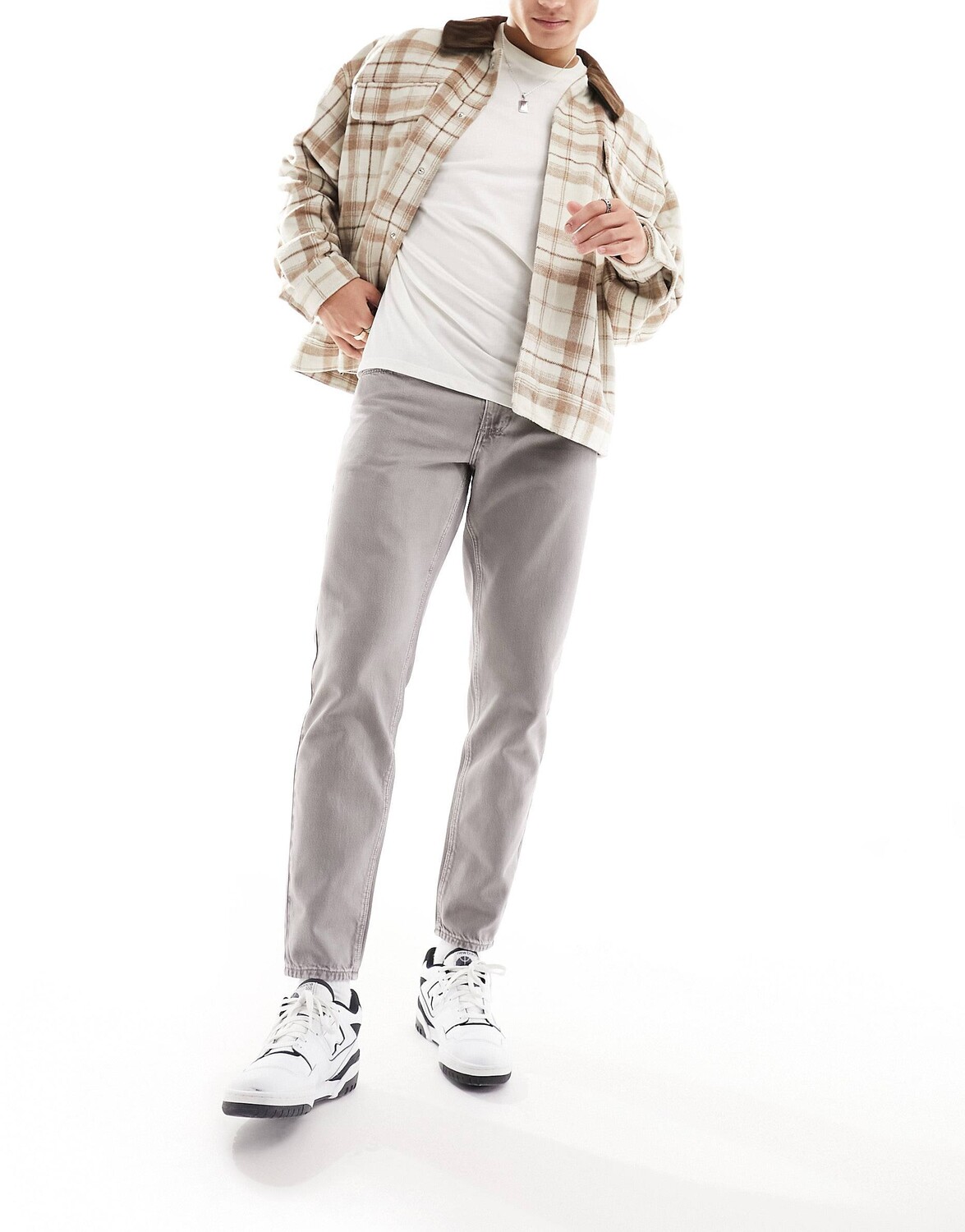 

Asos Design Tapered, серый
