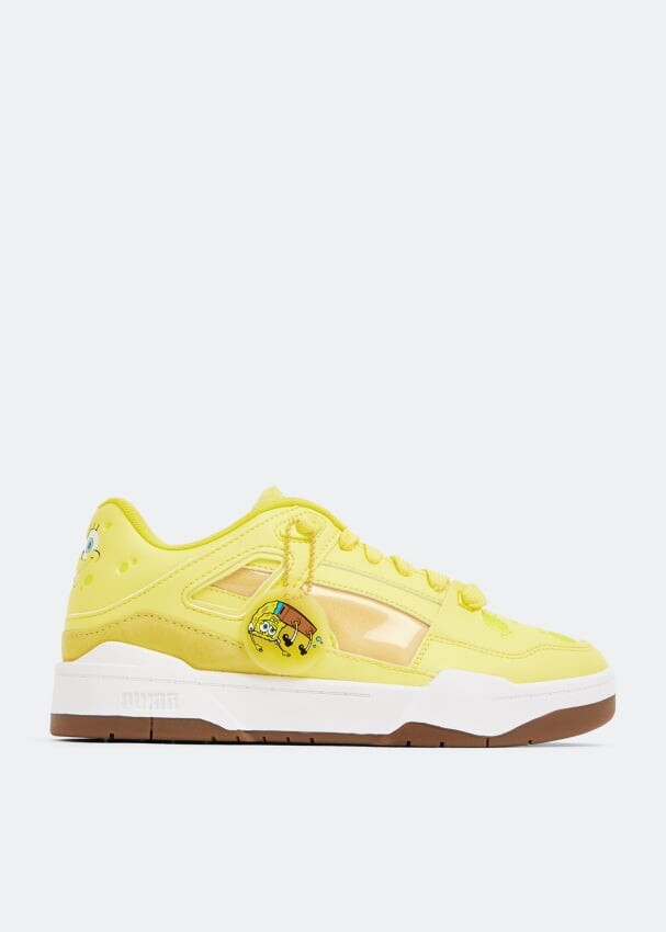 

Кроссовки PUMA Slipstream SpongeBob sneakers, желтый