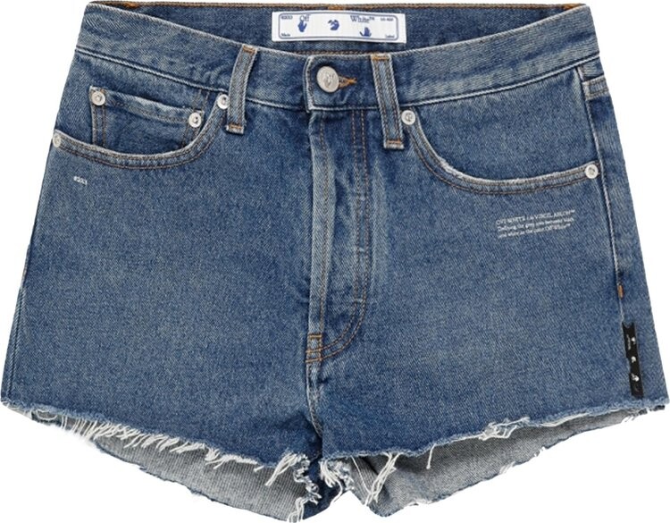 

Шорты Off-White Denim Shorts 'Blue', синий