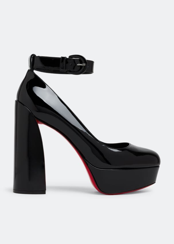 

Туфли CHRISTIAN LOUBOUTIN Movidastrap pumps, черный