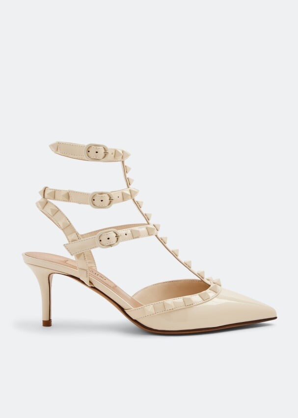 

Туфли VALENTINO GARAVANI Rockstud pumps, белый