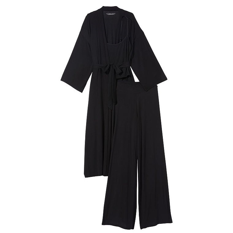 Пижама Victoria's Secret Modal Three-Piece, черный пижама victoria s secret modal 2 предмета черный