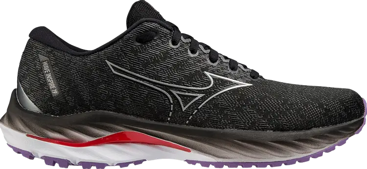 

Кроссовки Wmns Wave Inspire 19 Wide 'Black Bittersweet', черный
