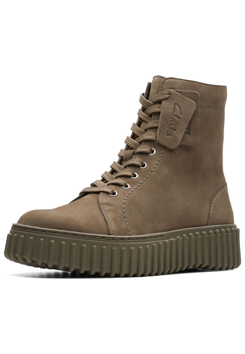 

Ботильоны Clarks, оливковый
