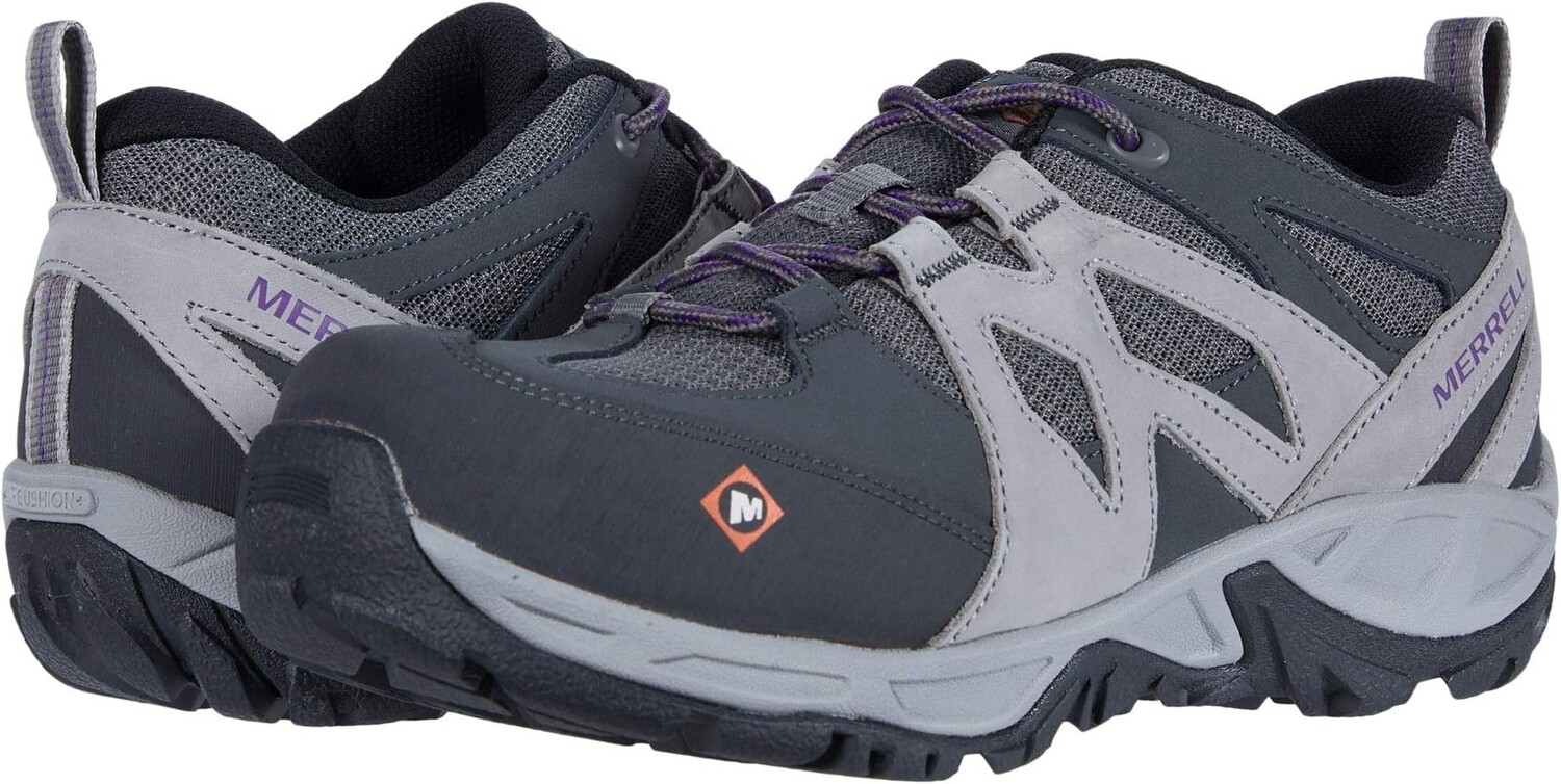 

Кроссовки Siren Alloy Toe Merrell Work, цвет Charcoal/Paloma