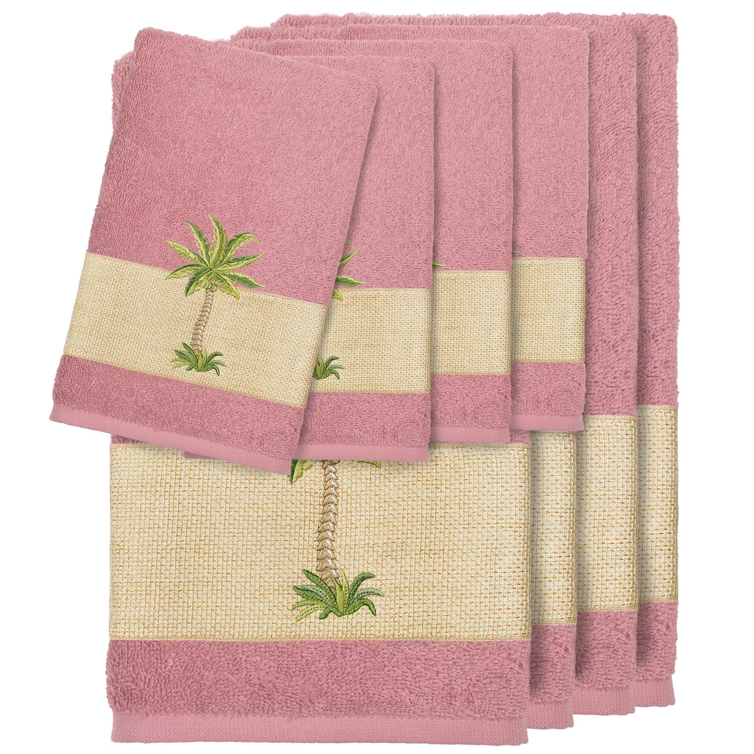 Linum Home Textiles Набор полотенец Colton с украшением из 8 предметов