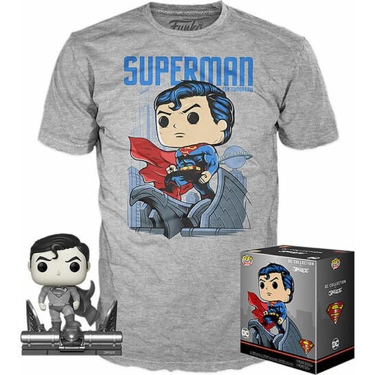 

Набор Фигурок Pop & Tee Dc Comics Джим Ли Суперман Эксклюзивно Funko