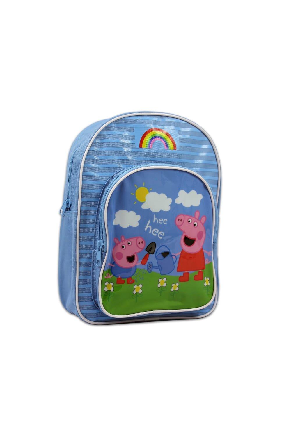 Детский рюкзак Peppa Pig, синий рюкзак серый 30 х 24 см