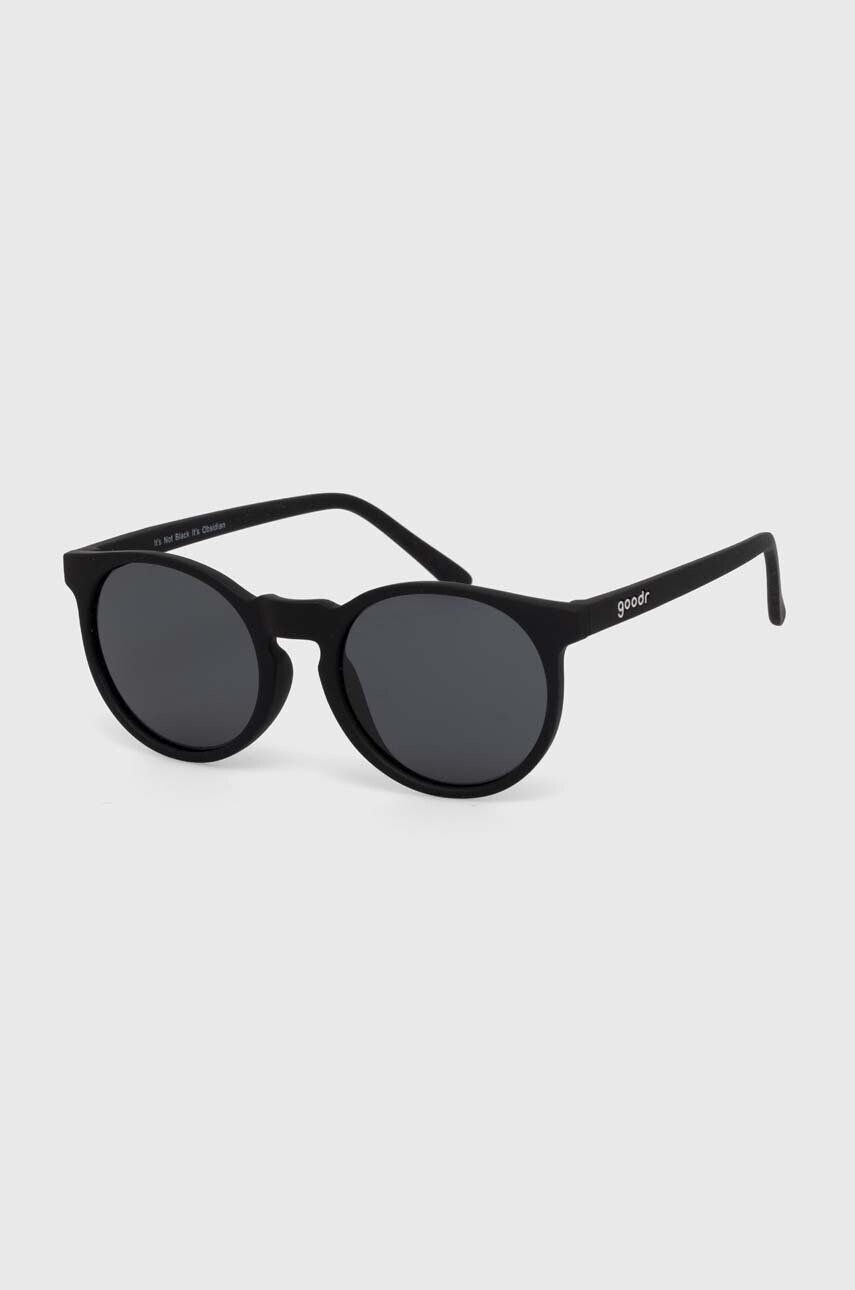 

Солнцезащитные очки Goodr Circle Gs It Not Black It Obsidian, черный